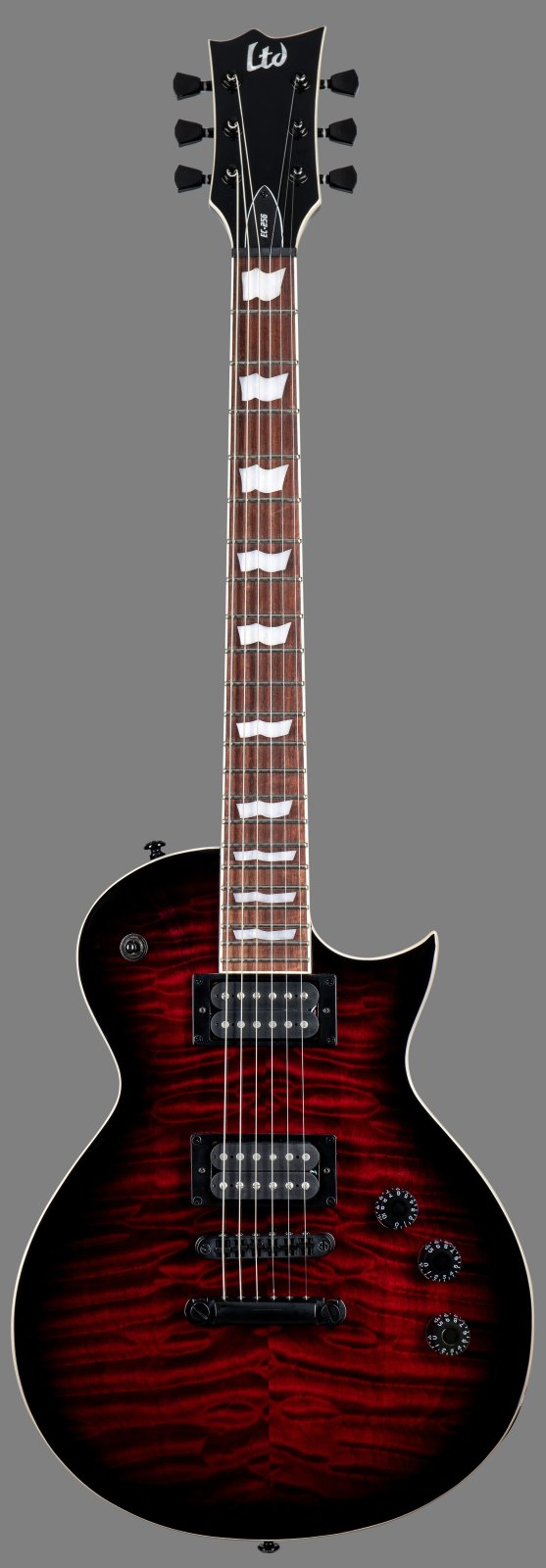 ESP LTD EC-256QM Electric Guitar See-Through Black Cherry