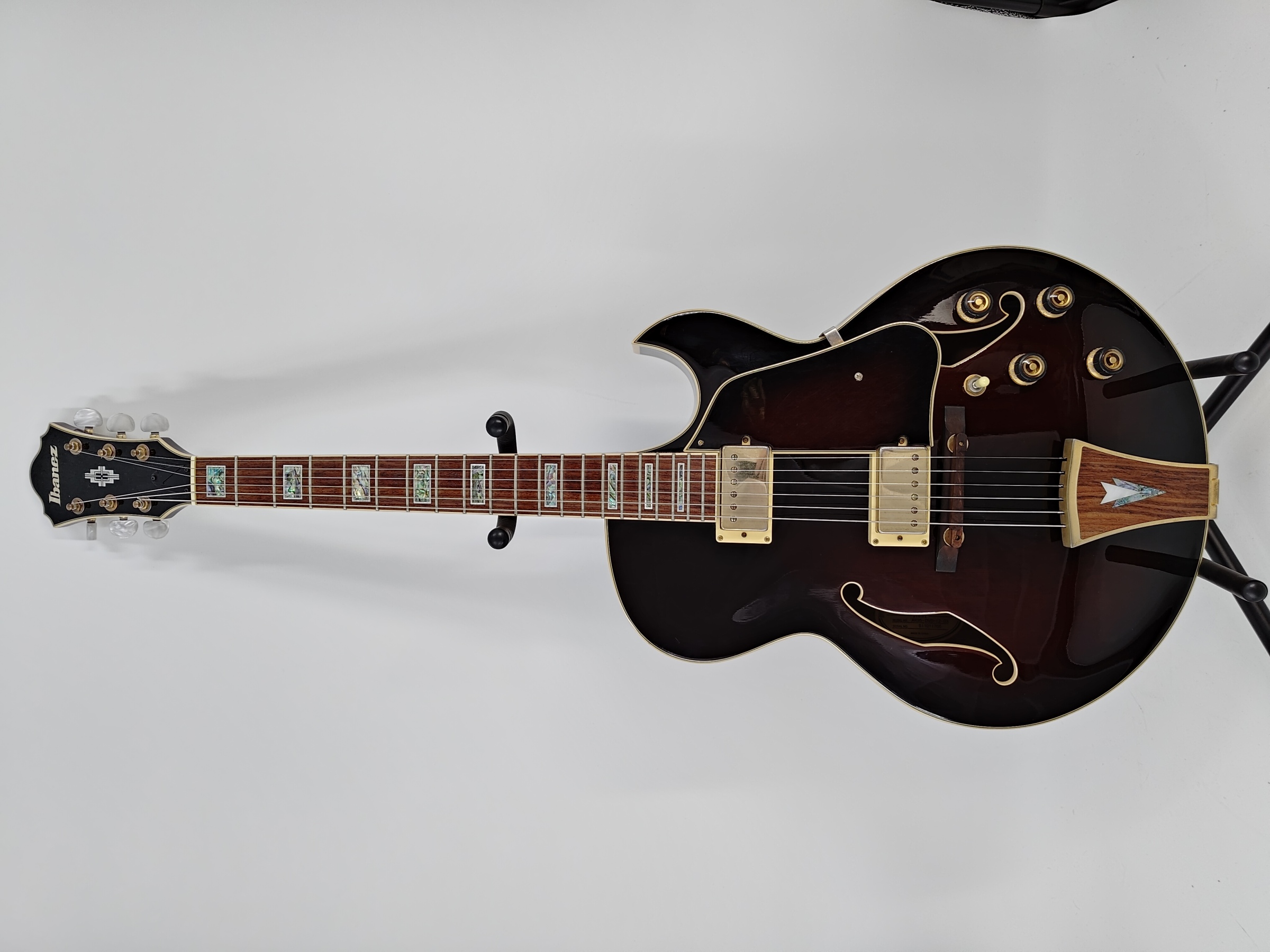 Used Ibanez AK-95-DVS Archtop Electric Guitar w/Case
