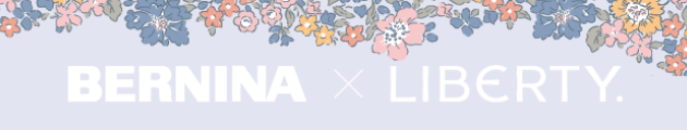 BERNINA x Liberty collection banner