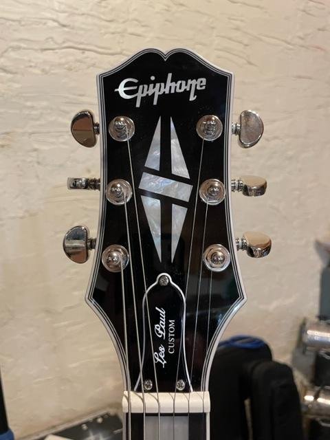 【美品】Epiphone Les Paul CUSTOM レフティ Epiphone Adam Jones Les Paul Custom Art Collection: Mark