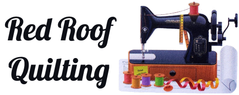Red Roof quilting Logo