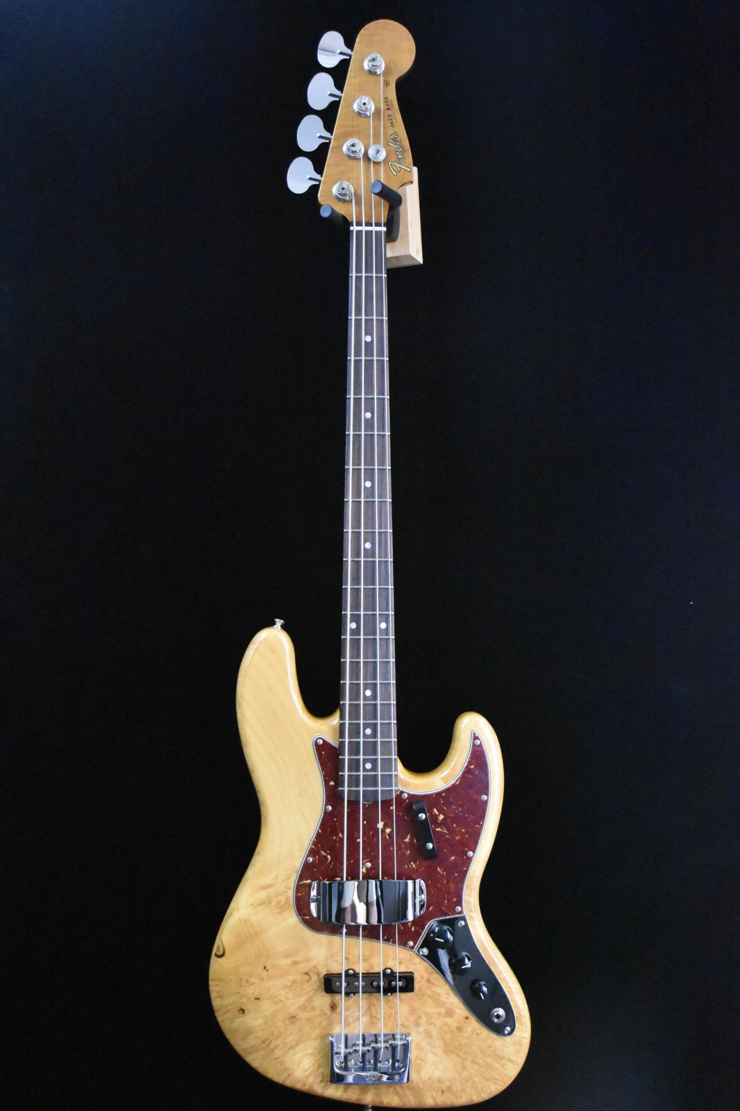 Fender Custom Shop Bass - Artisan Maple Burl Jazz Bass NOS 3A