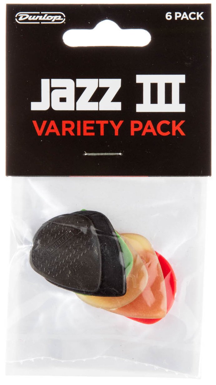 Dunlop Jazz III Variety Pack of 6 - 710137078918