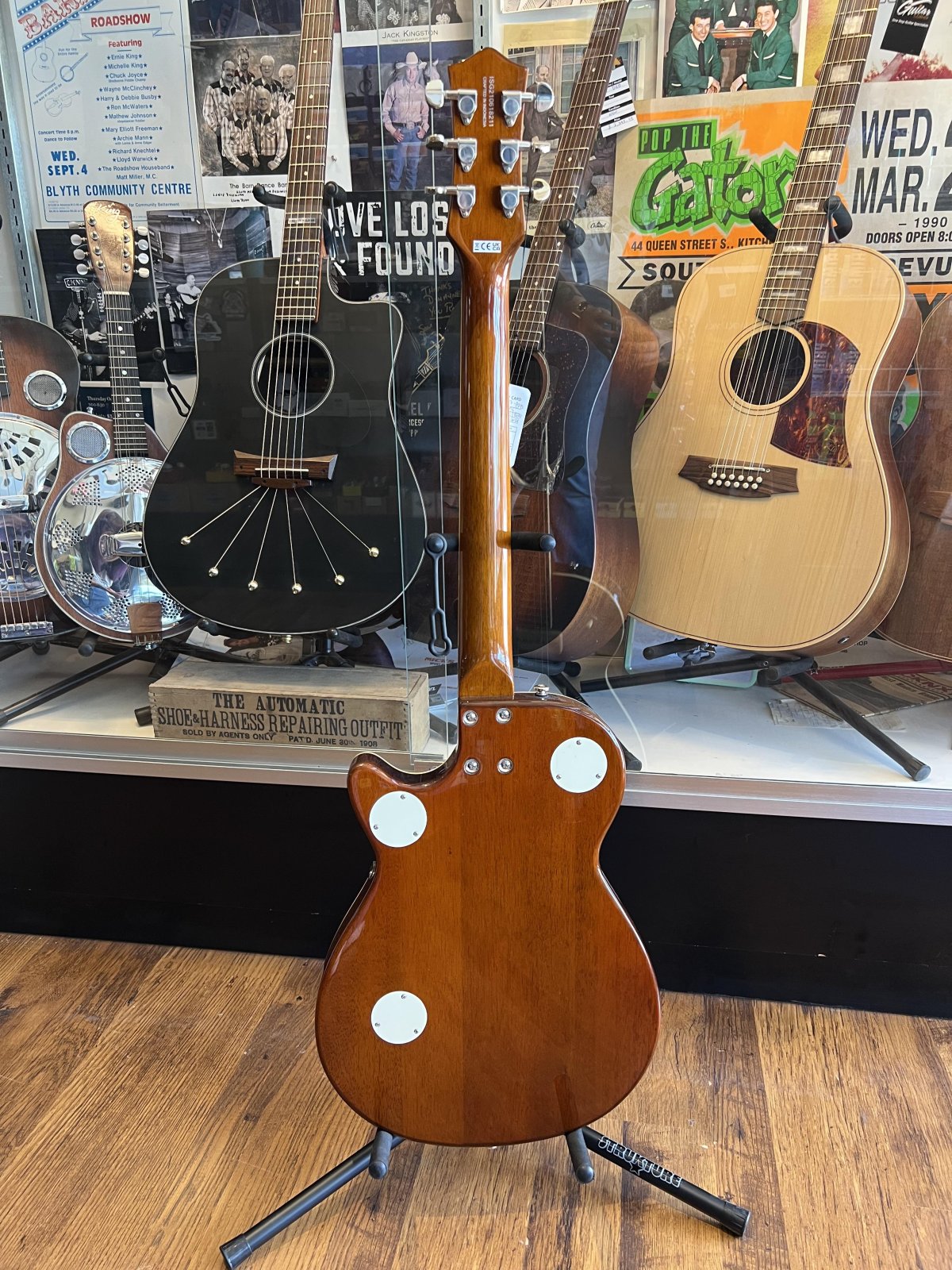 Gretsch G2215-P90 Streamliner Junior Jet Club-Single Barrel Stain
