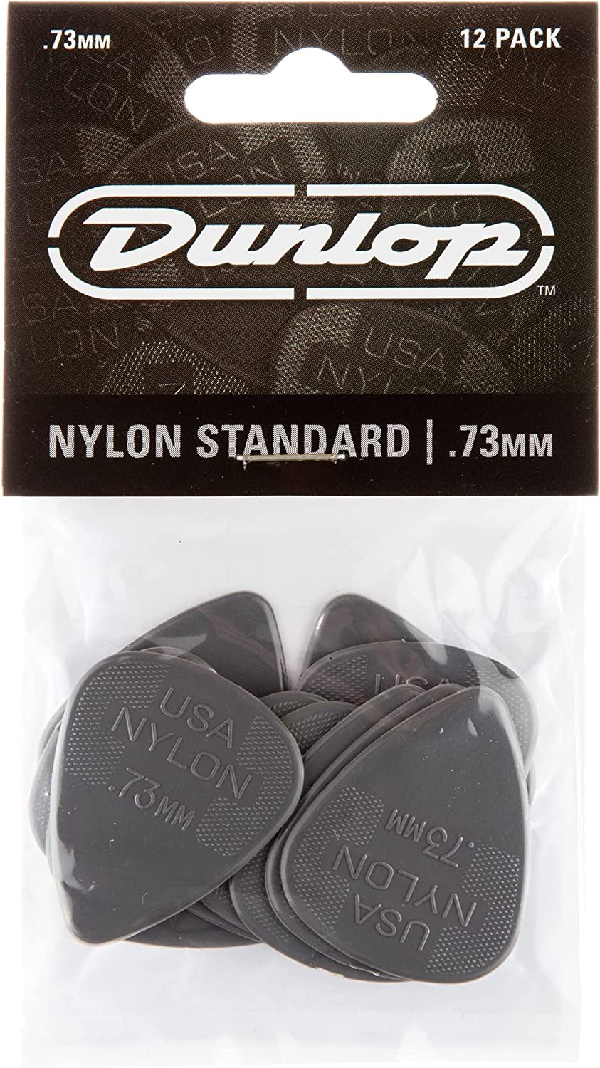 Dunlop Nylon Standard Picks 12 Pack - 710137017436