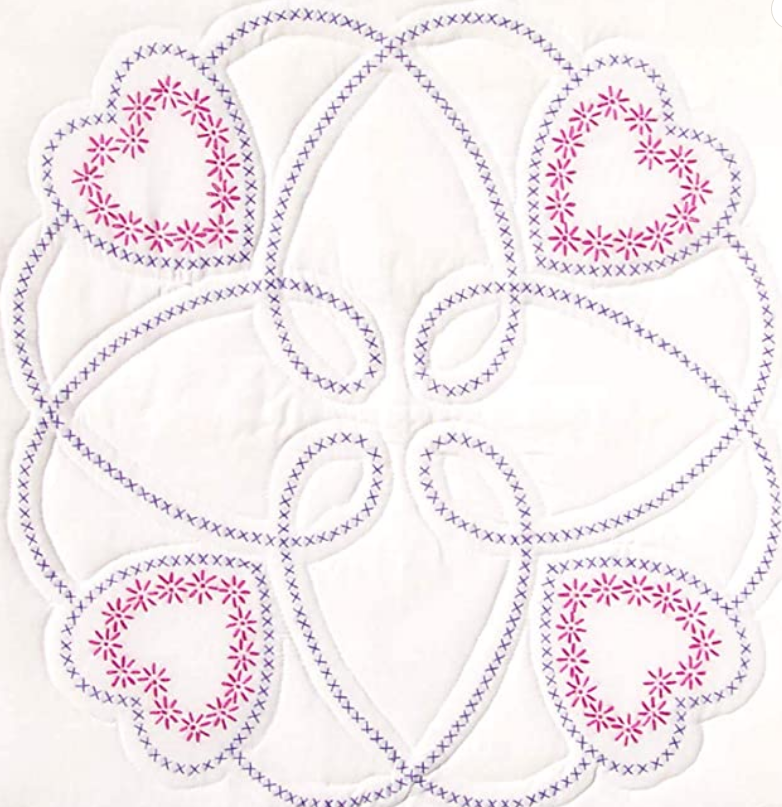 Four Hearts- 18in Quilt Blocks     732-72
