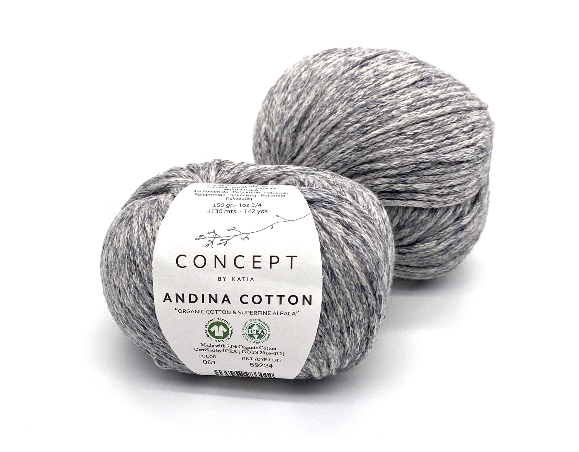 ⭐ごま塩iami in fact... COTTON KNIT 暮らしの雑貨Knit（KN18）【ダウンロード版】 - DARUMA STORE