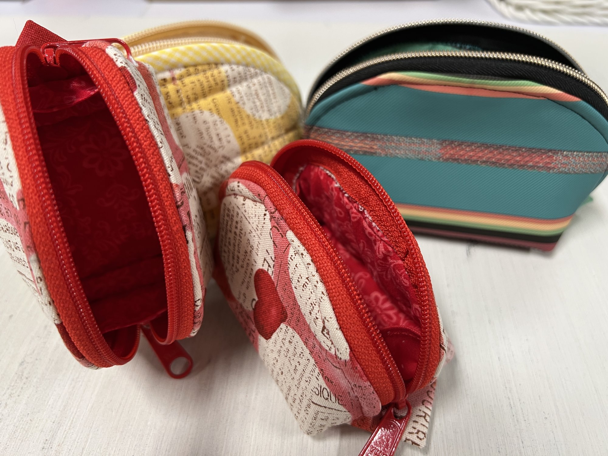 Clam Up Zippered Pouches by Annie