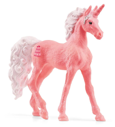 Schleich Bayala Collectible Unicorn: Birthday Cake 70739