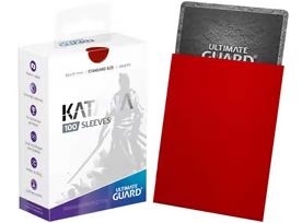 Ultimate Guard Sleeves Katana Red 100Ct