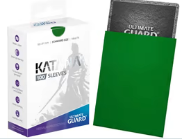 Ultimate Guard Sleeves Katana Green 100Ct