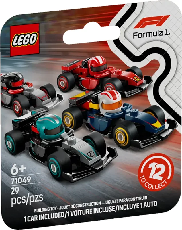71049 F1 Collectible Race Cars - 673419405782
