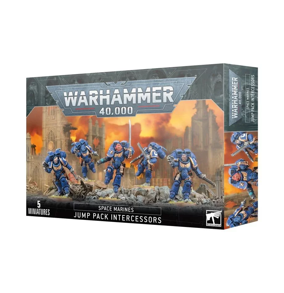 Warhammer 40k Space Marines Jump Pack Intercessors Wulflund