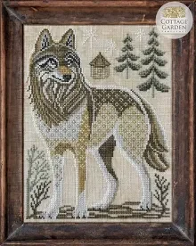A Year in the Woods II #1 Wolf by Cottage Garden Samplings