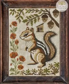 A Year in the Woods II #6 Chipmunk by Cottage Garden Samplings