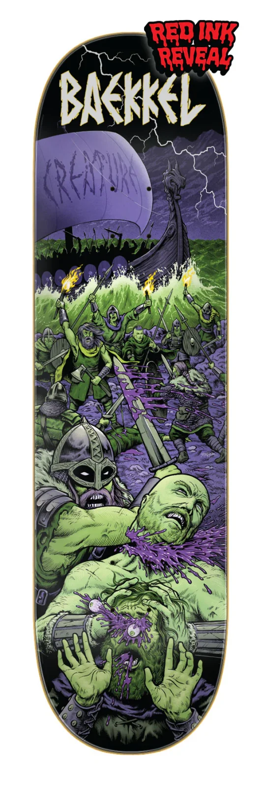 BAEKKEL WARRIORS VX DECK 8.6x32.11in CREATURE
