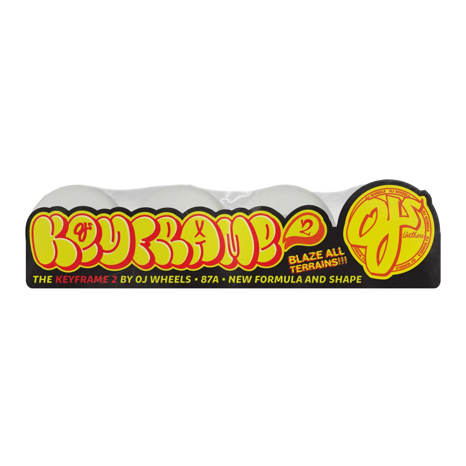 KEYFRAME 2 WHITE 87a OJ WHEELS
