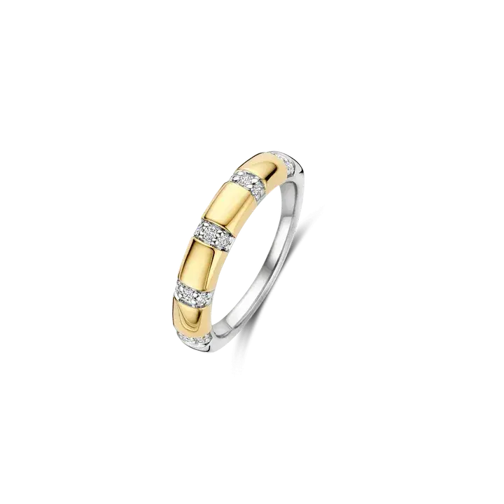 Ti Sento Vintage Zirconia Ring - Size 7