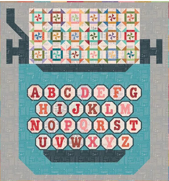 Lori Holt Just My Type Quilt Pattern with Sew Simple Shapes