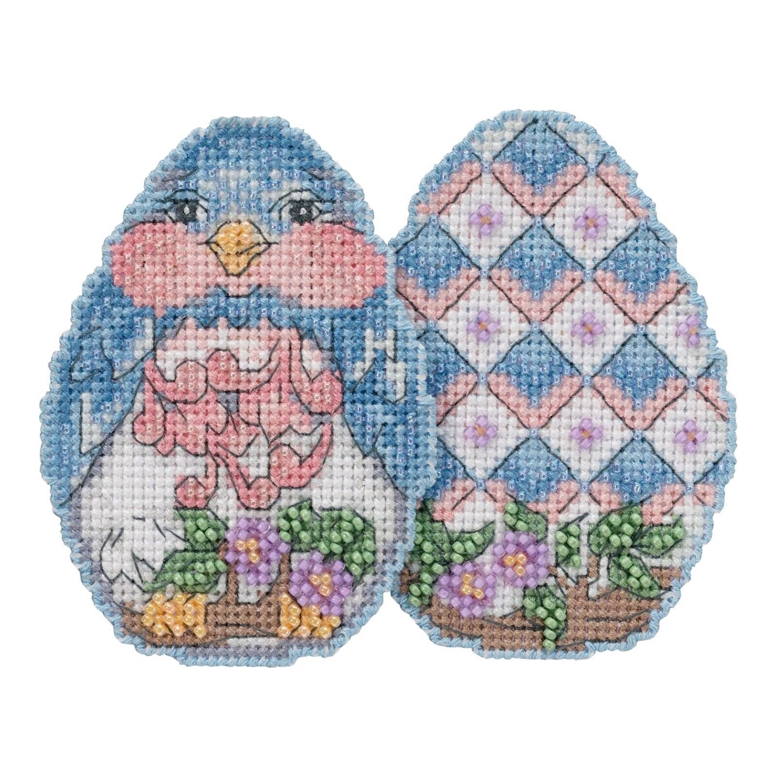 Jim Shore Bluebird Egg Crossstitch 098063590781
