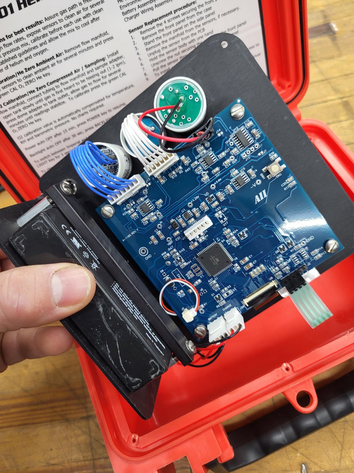 Analytical Industries AII4001 Helium Oxygen Trimix Analyzer