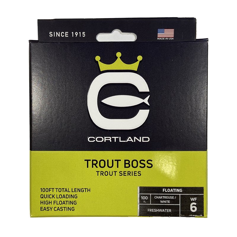 ◎CORTLAND TROUT トラウトボス DT5F◎ Cortland Trout Boss Fly Line | Trident Fly Fishing