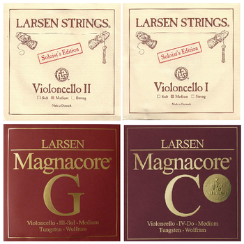 Larsen Soloist A&D/Magnacore G&C Cello Set