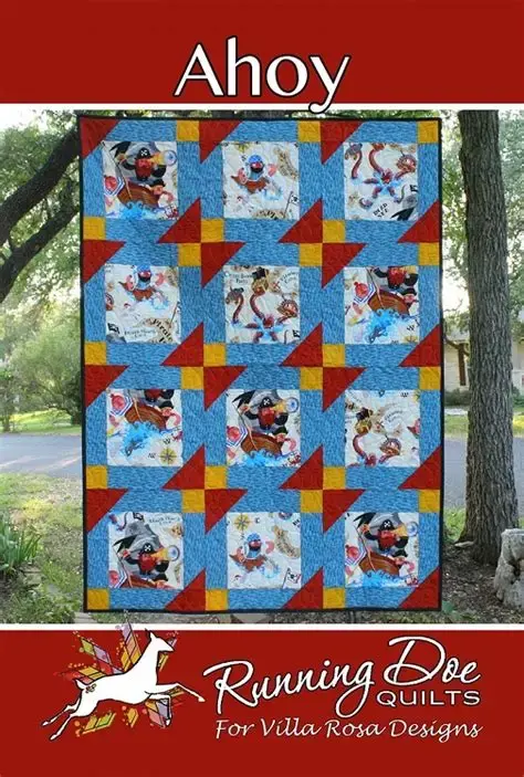 Ahoy Running Doe Quilts by Villa Rosa Postage Pattern