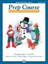 Alfred's Basic Piano Library Prep Course for the Young Beginner Christmas Joy Level E