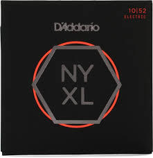 D'Addario NYXL Electric Guitar Strings - 10-52 Set (Regular Top / Heavy Bottom)