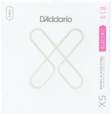 D'Addario XSE0942 Nickel-plated Steel-coated Electric Guitar Strings - .009-.042 Super Light