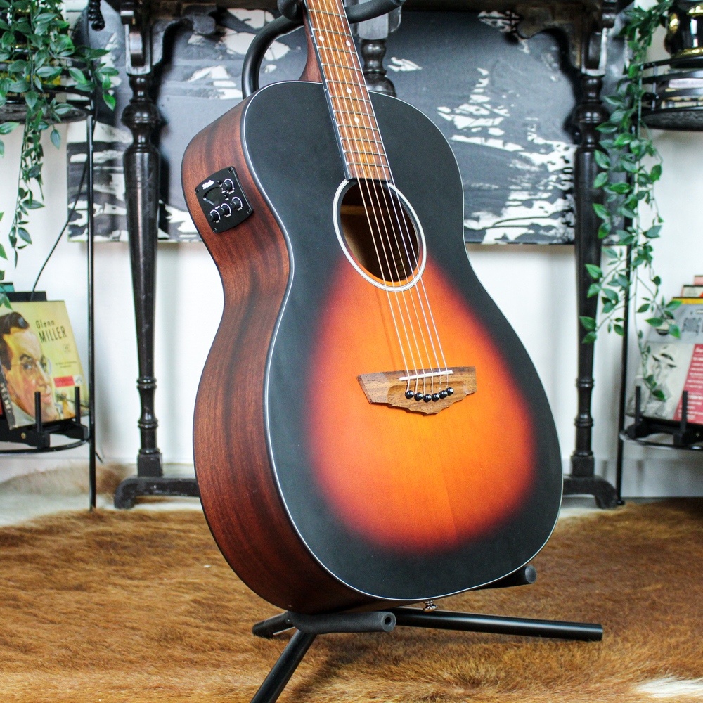 D'Angelico Premier Tammany LS Acoustic/Electric Guitar - Satin Vintage Sunburst
