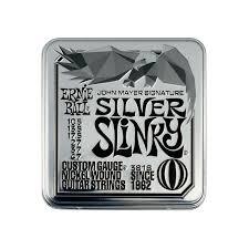 Ernie Ball John Mayer Signature Silver Slinky Electric Guitar Strings (Commemorative 3-Pack Tin)