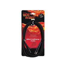 On Stage Stands Hot Cables 10ft XLR - XLR