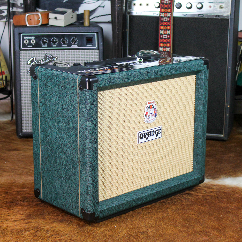 Orange Rocker 15 Limited Edition (1 of 300) 15-watt 1x10 Combo Amplifier - British Racing Green