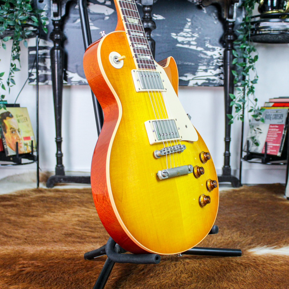 Preowned 2006 Gibson Custom Shop G0 Les Paul 1960 Reissue Tak Burst – Guitar Center Exclusive w/ Original Hardshell Case & Certificate