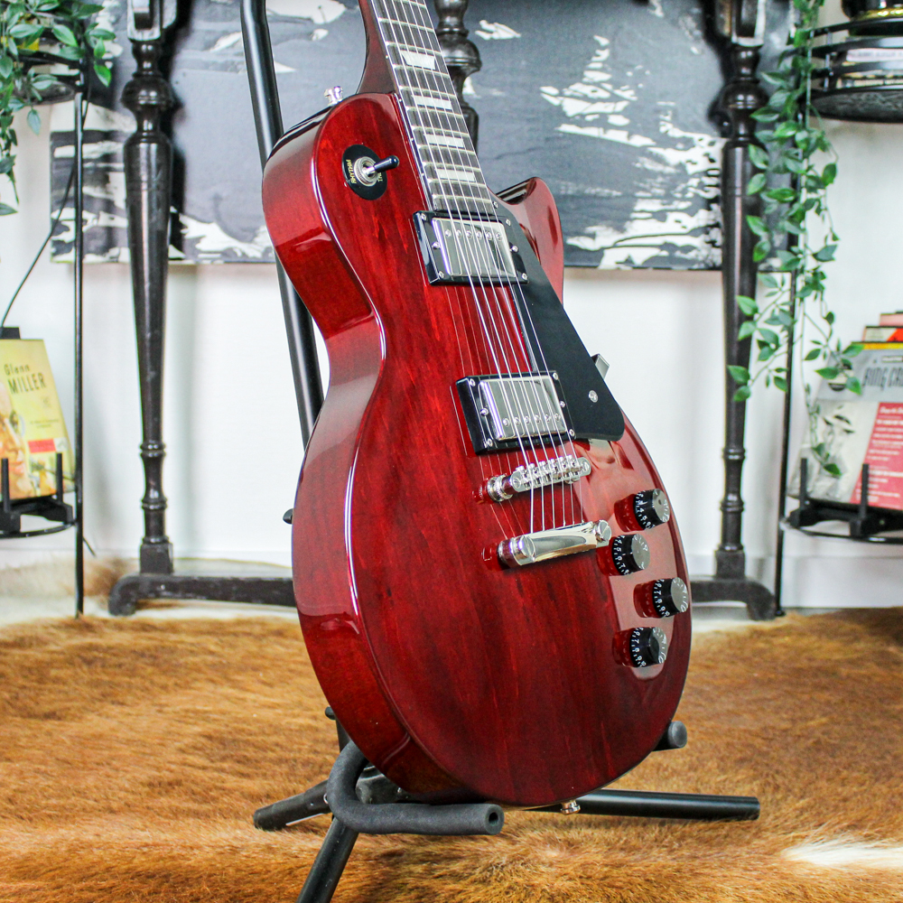 Preowned 2014 Epiphone Limited Edition Custom Shop Les Paul Studio - Wine Red