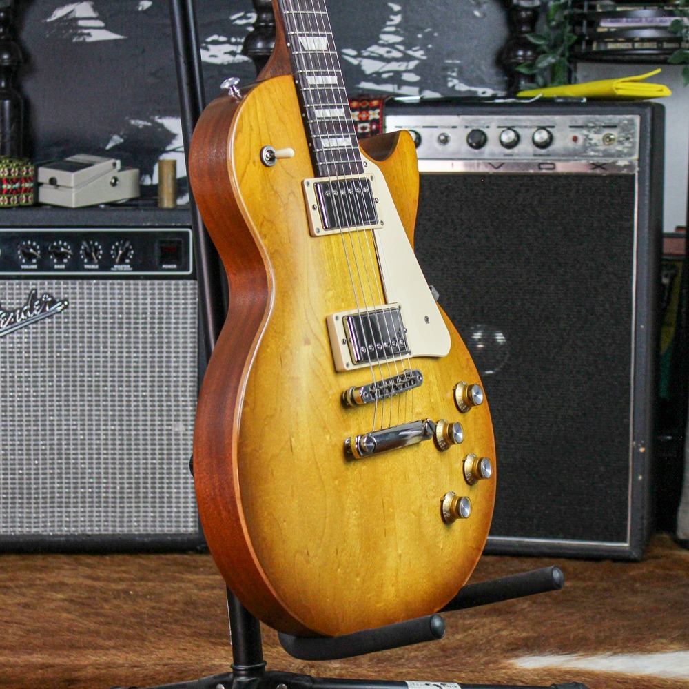 Preowned 2018 Gibson Les Paul Tribute Electric Guitar - Honey Burst w/ Original Gibson Gig Bag