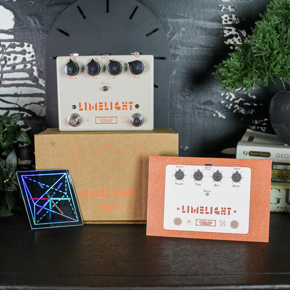 Preowned Electronic Audio Experiments EAE Limelight V1 Overdrive / Boost (Limited Edition #265/300) w/ Box