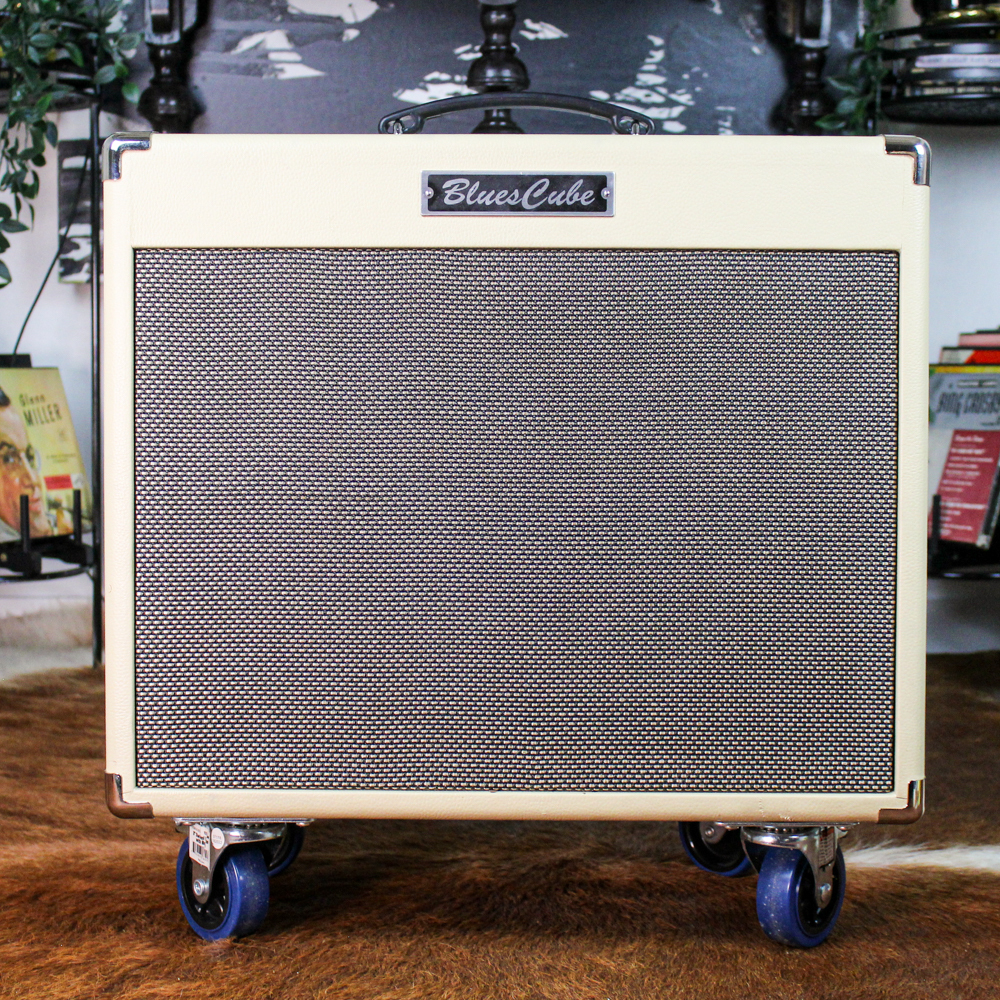 Preowned Roland Blues Cube Stage 2-Channel 60-Watt 1x12 Combo Guitar Amplifier w/ Cover