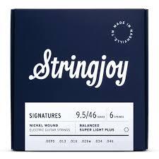 Stringjoy Signatures | Balanced Super Light Plus Gauge (9.5-46) Nickel Wound Electric Guitar Strings