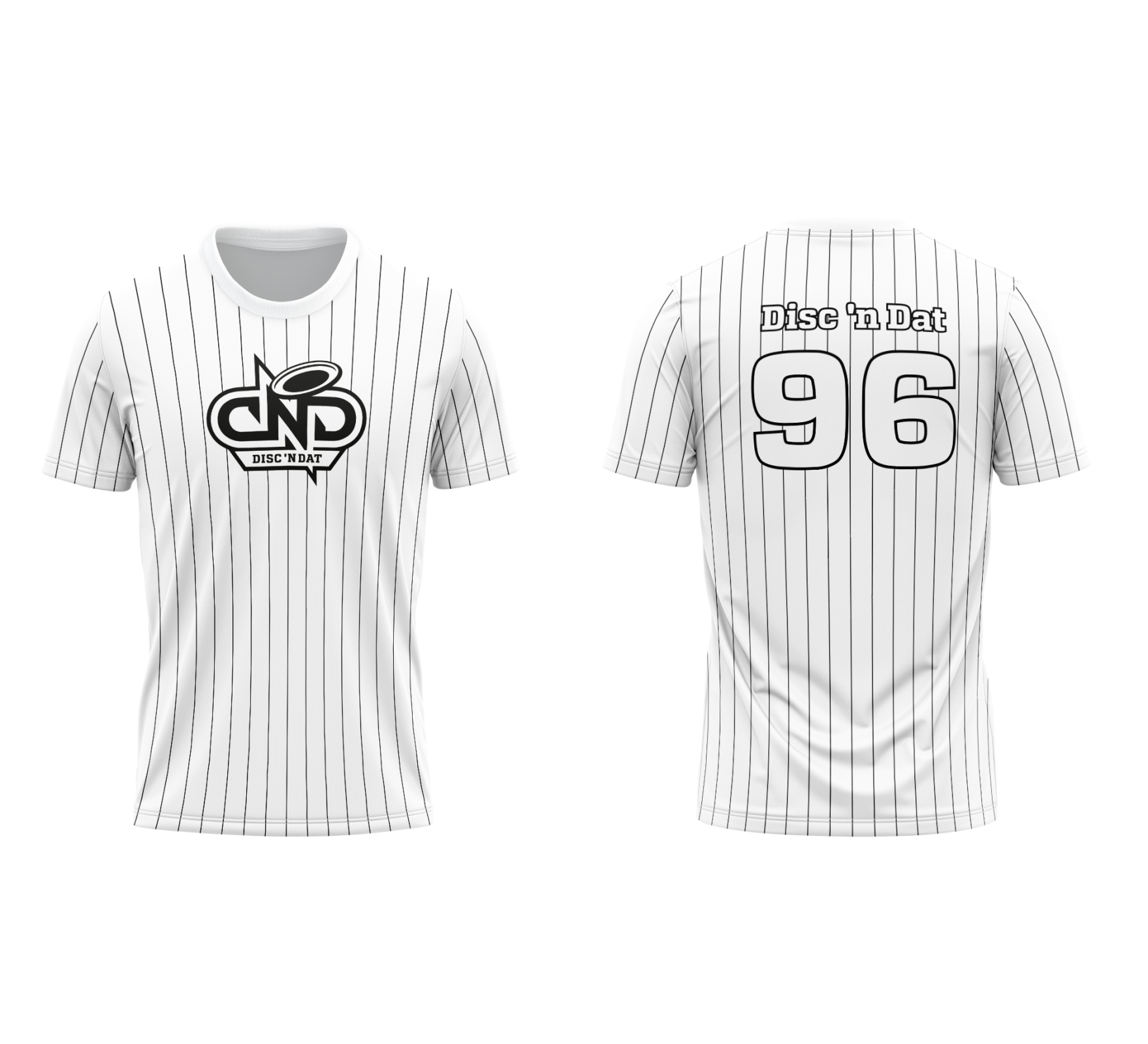 Disc 'n Dat White/Black 30th Anniversary Jersey