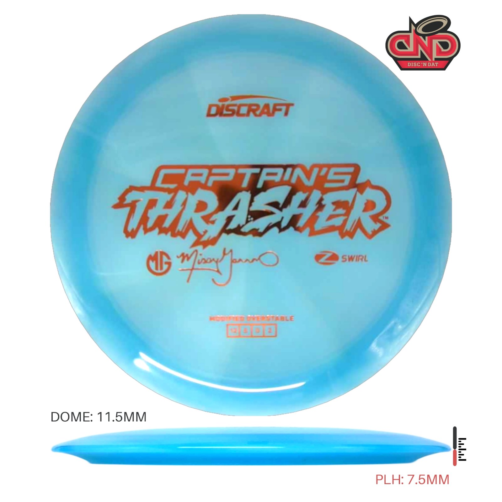2026 Missy Gannon Z-Swirl Captain's Thrasher