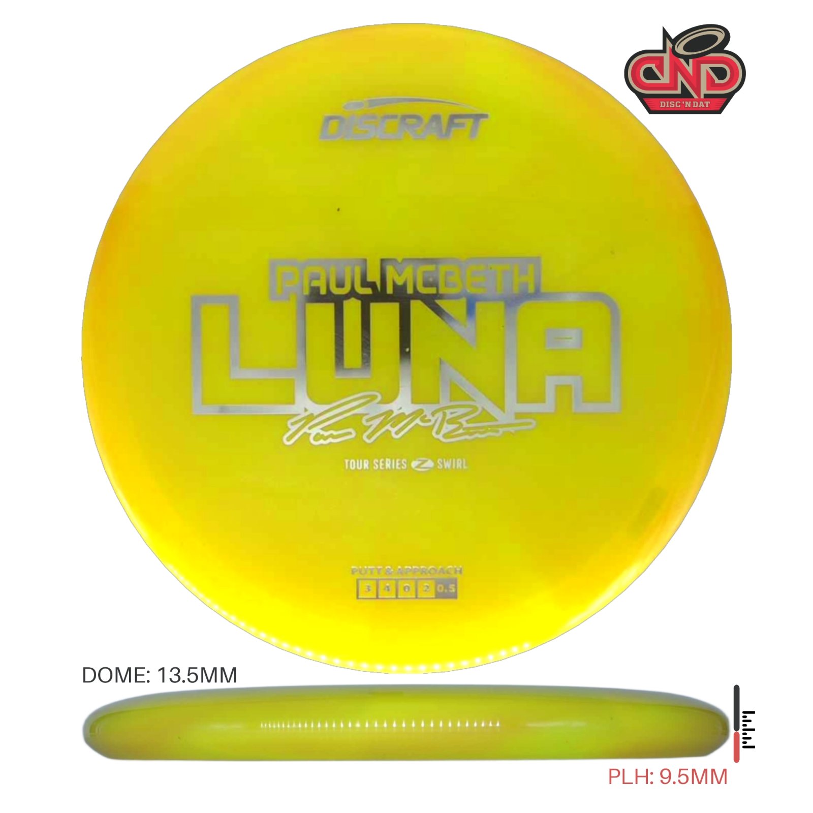 2025 Paul McBeth Z Swirl Luna