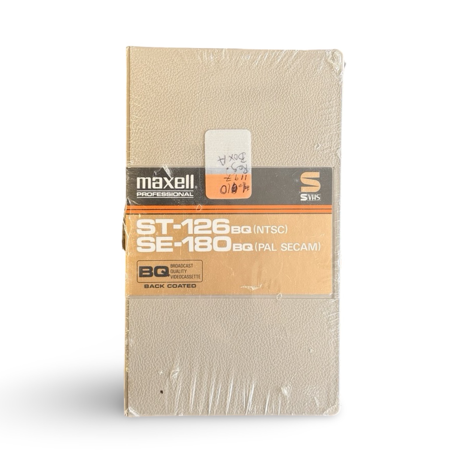 Maxell ST-126 SE-180 Broadcast Quality VHS Cassettes *SEALED Pack of 5*