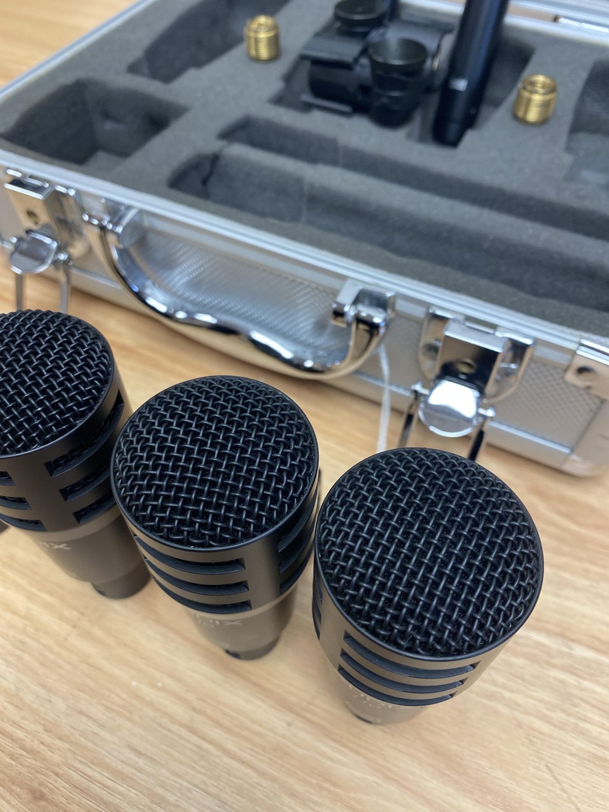 Audix f10 f15 f12 Drum Mic Set w/ Case