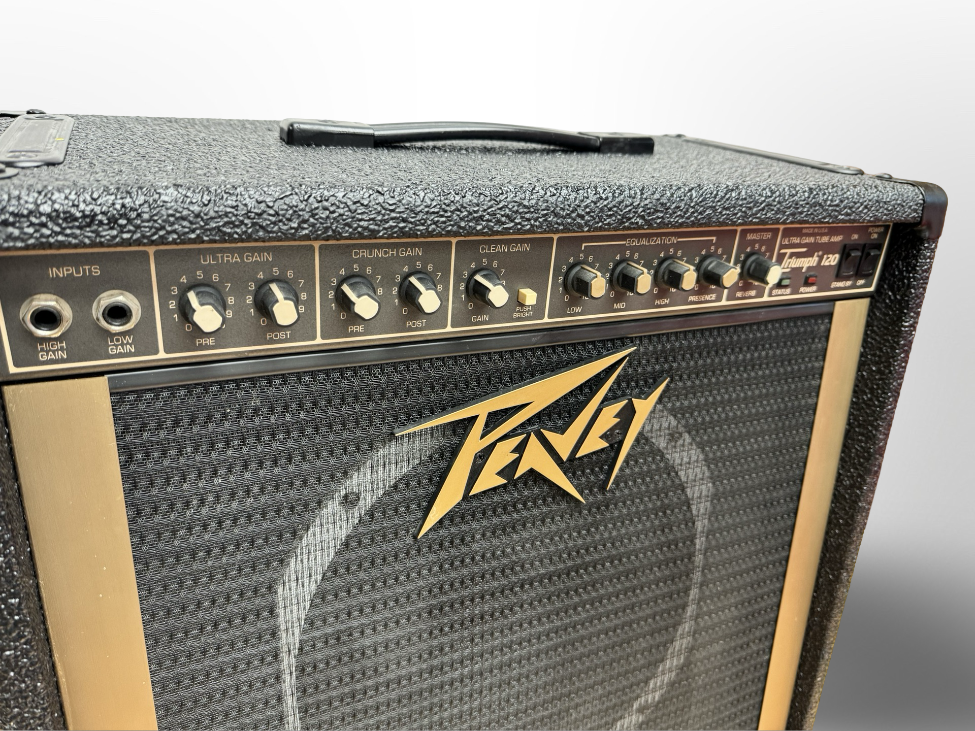 ミュージシャン PEAVEYamp Peavey 3120 Guitar Amplifier Head, 120 Watts | zZounds