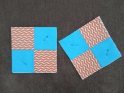 four patch quilt block