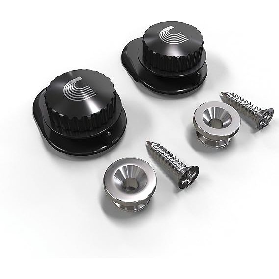 D'Addario PW-SLS-01 Universal Strap Lock System - Black