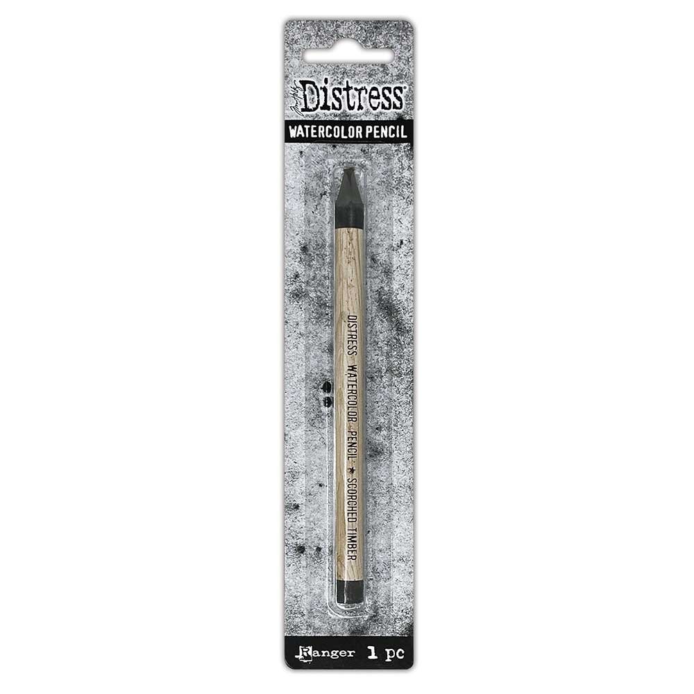Distress  - Watercolor Pencil - Scorched Timber